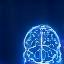 Icône cerveau et ampoule pour l'intelligence réglementaire